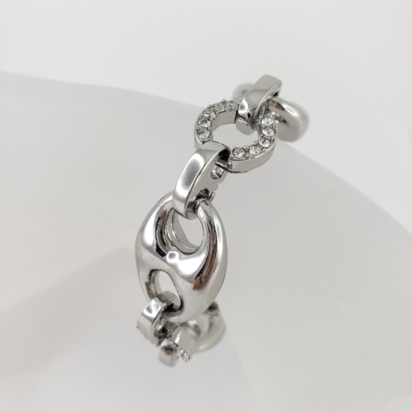 Ann Taylor Modern Statement Bracelet Silver - Picture 7 of 16